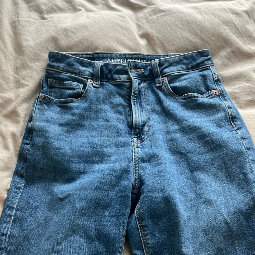 AE mom jeans
